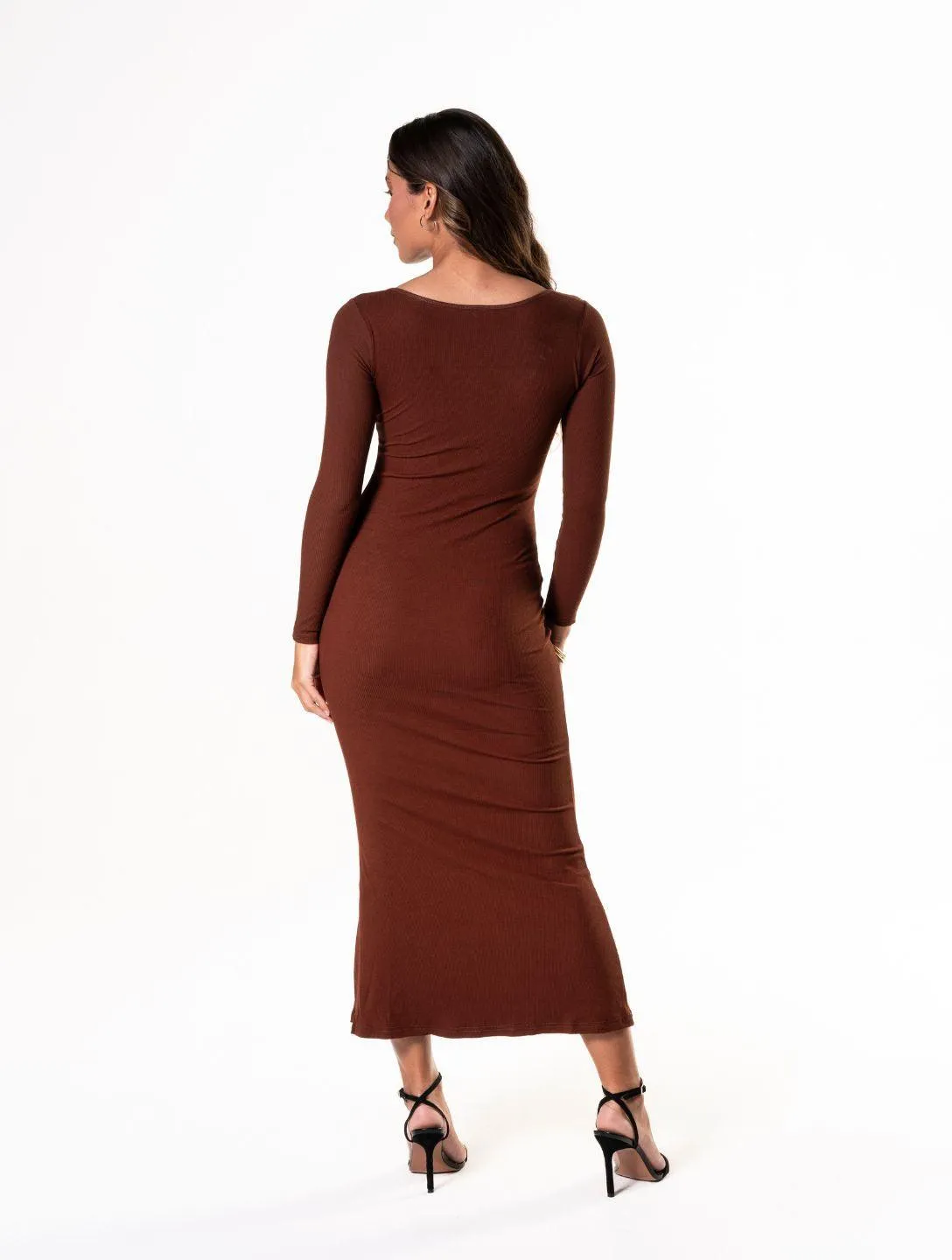 Long Sleeve Shapewear Dress