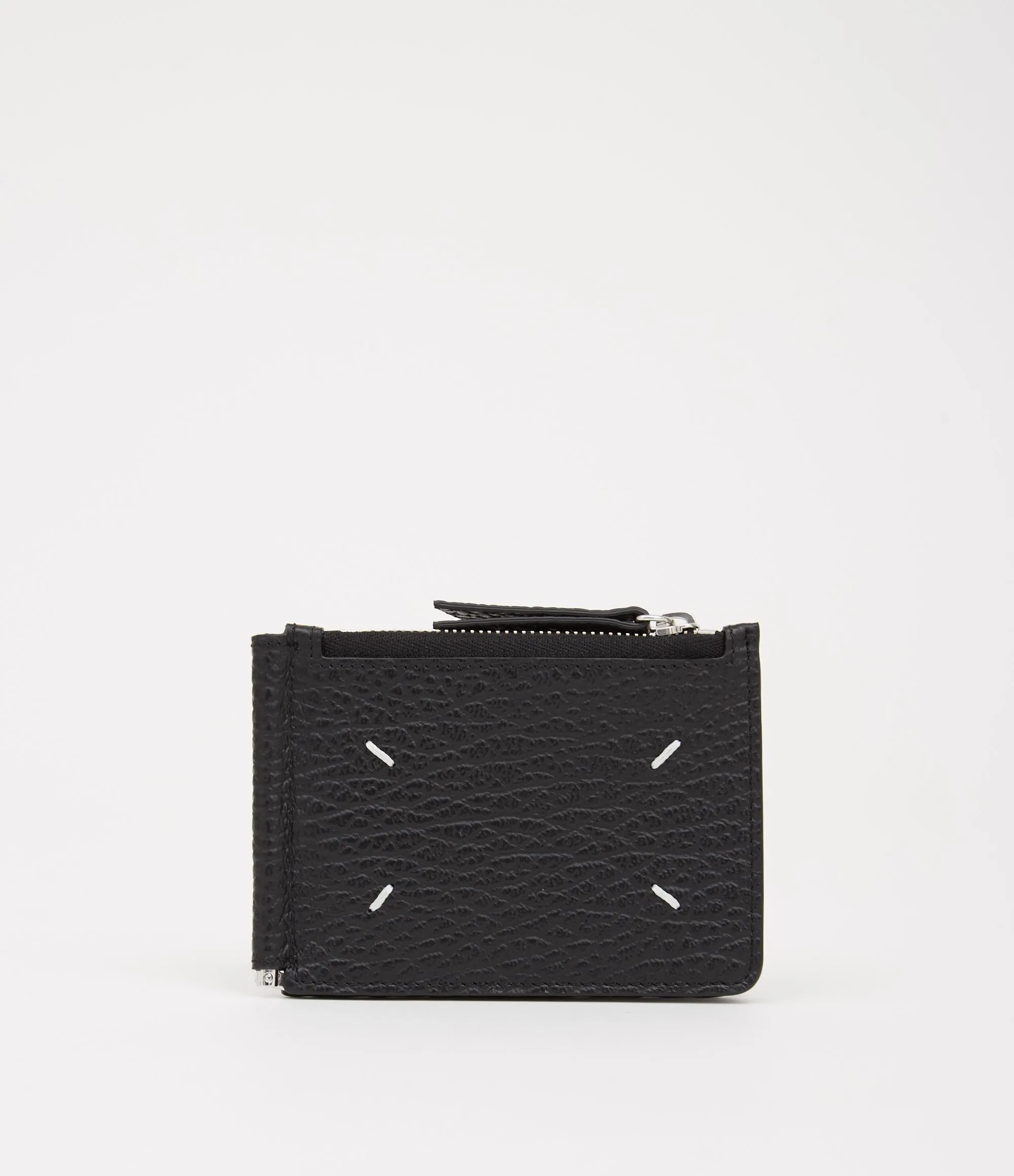 Four-Stitch Zipped Wallet