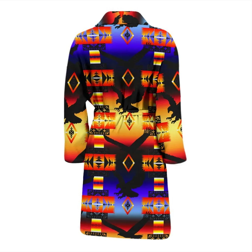 Mens Eagle Horizon Bathrobe