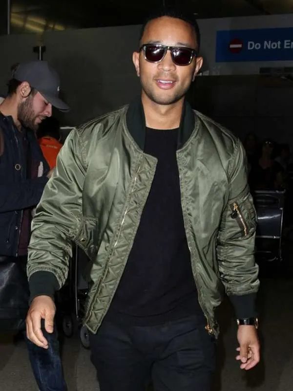 John Legend Bomber Jacket by New American Jackets