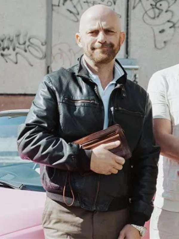 Hynek Cermák Hádkovi Bomber Leather Jacket by New American Jackets