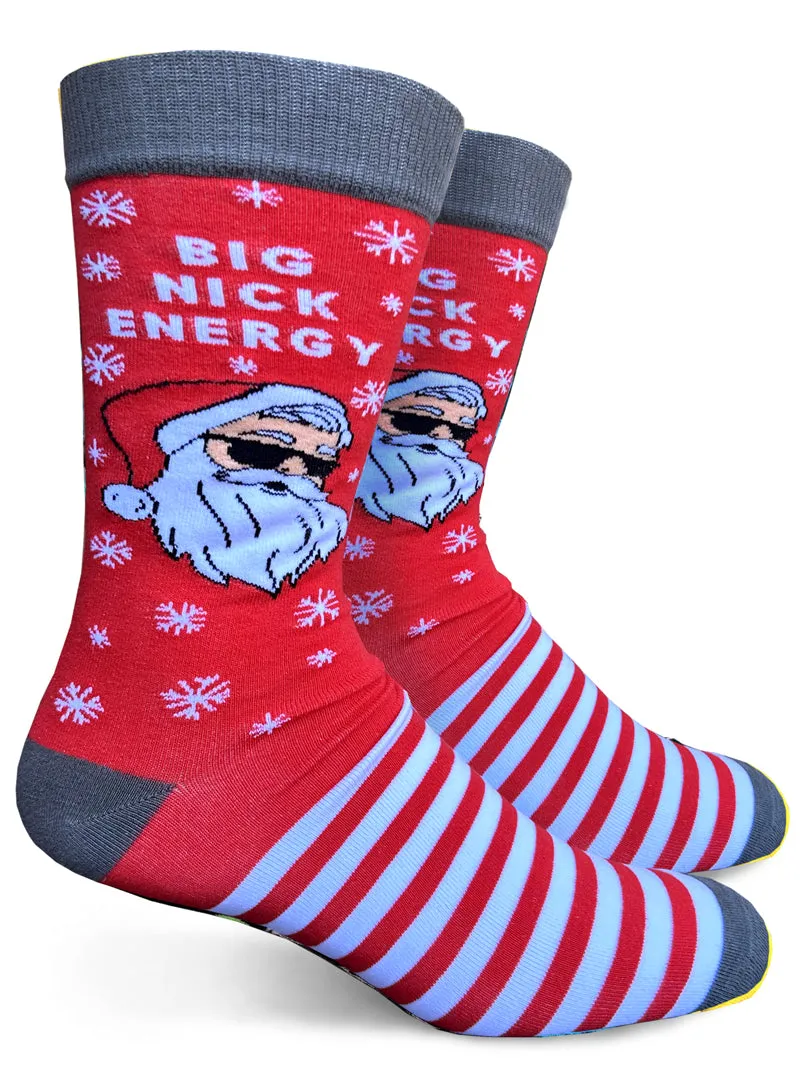 Men's Crew Socks with Big Nick Energy