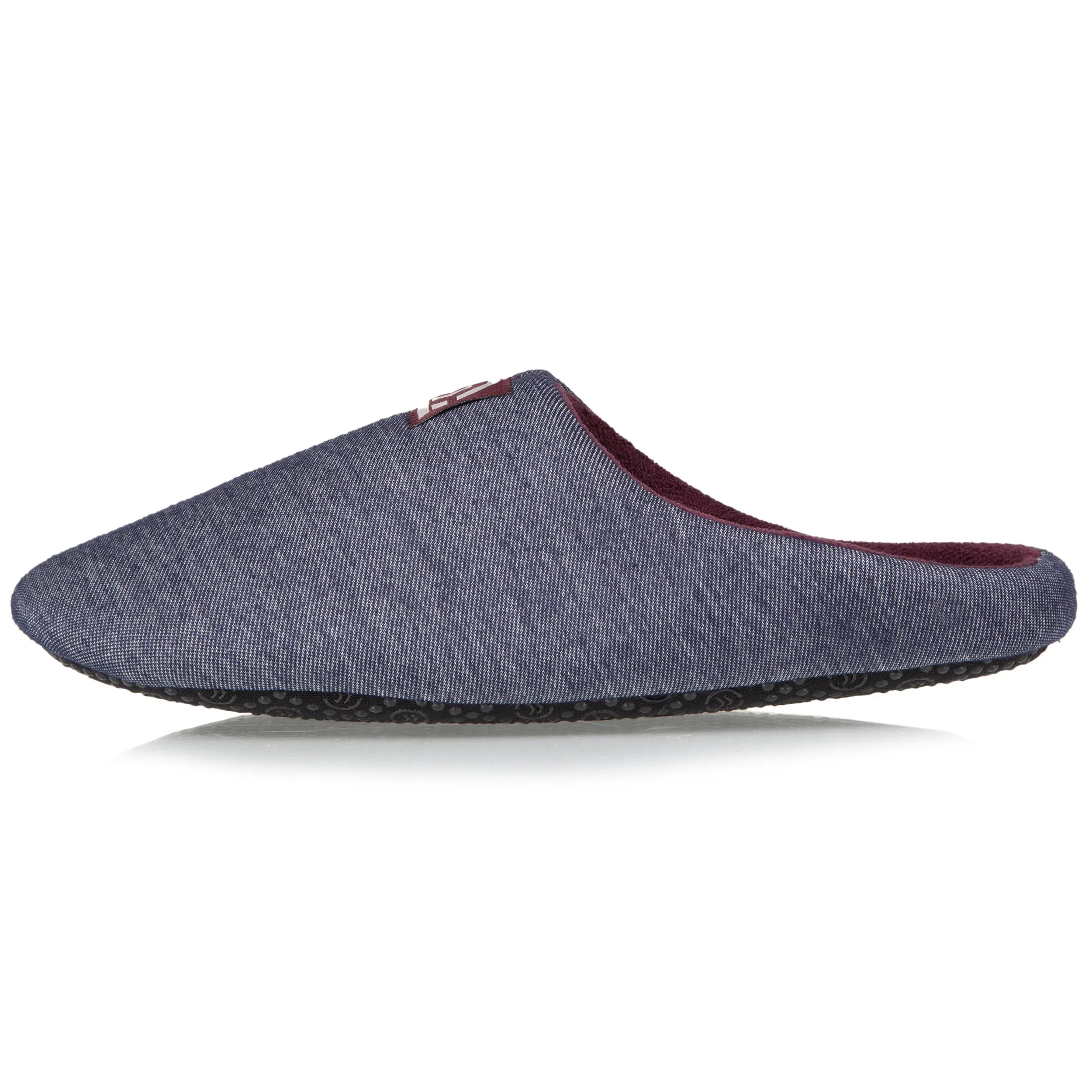 Mens Denim Mule Slippers