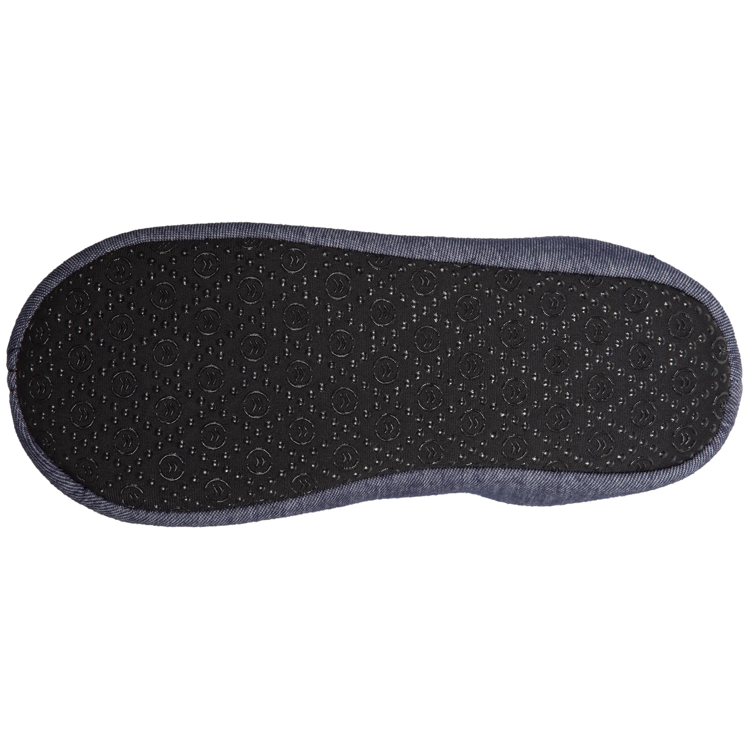 Mens Denim Mule Slippers