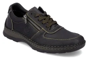 Men's Leather Lace Up Casual Shoe by Rieker 05330-00