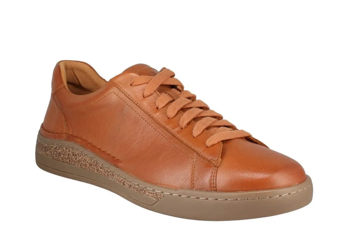 Mens Leather Lace Up Trainer Cleve 02 by Josef Seibel