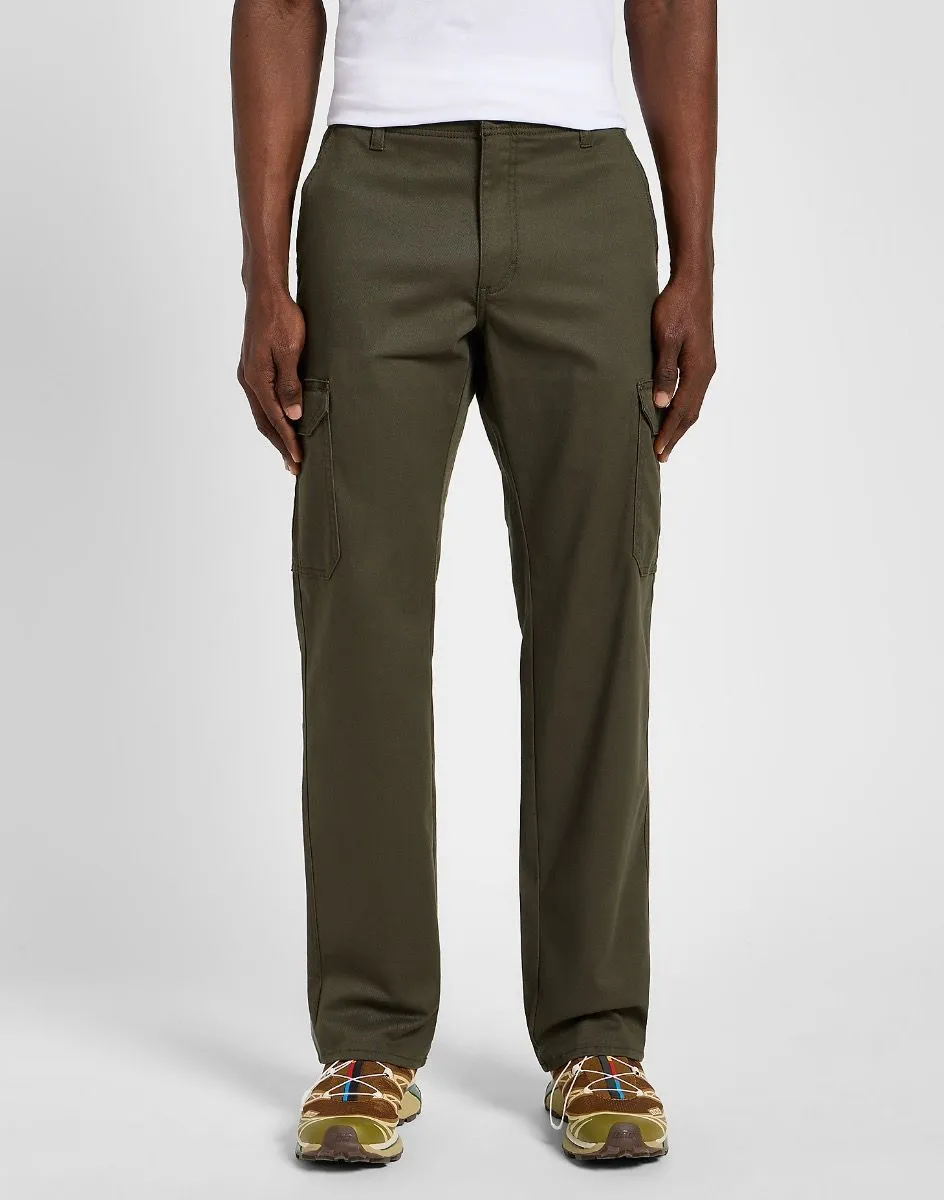 Men's Lee Extreme Motion Combat Cargo Pants in Forest Green