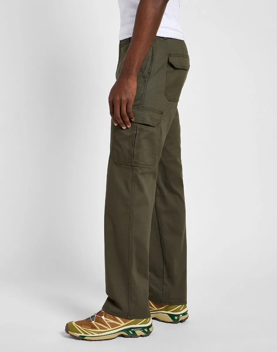 Men's Lee Extreme Motion Combat Cargo Pants in Forest Green