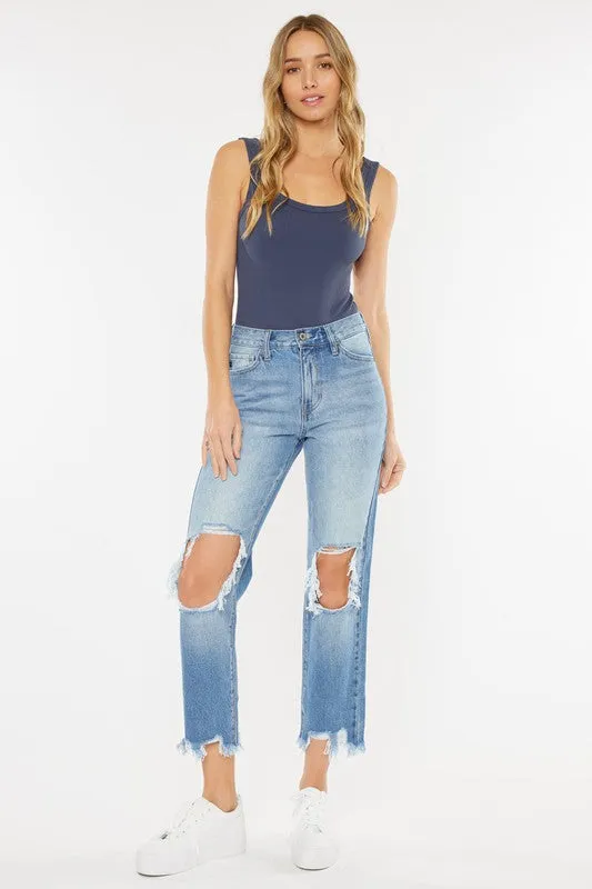 Messina Cropped Denim Pants