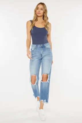 Messina Cropped Denim Pants