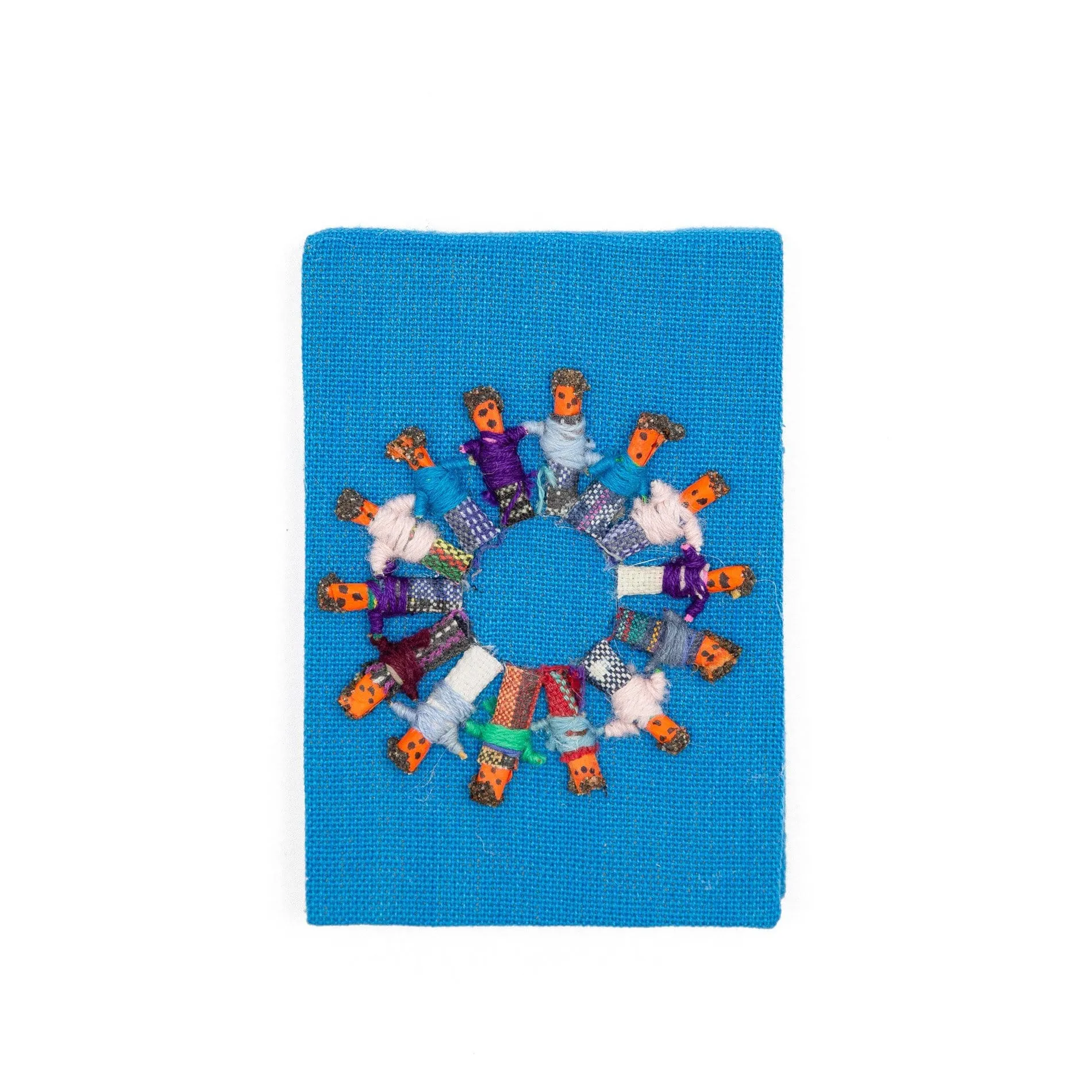 Small Notepad with Worry Doll Design