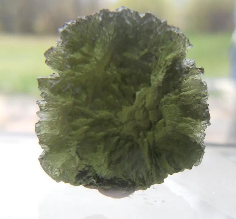 High-Quality Moldavite Display Specimen