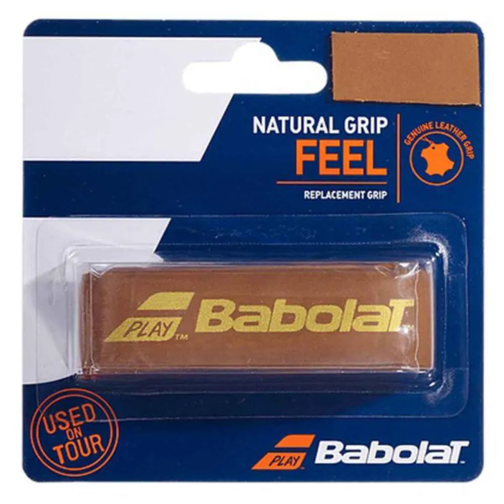 Natural Replacement Tennis Racquet Grip Brown