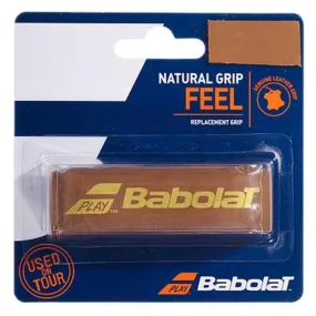 Natural Replacement Tennis Racquet Grip Brown