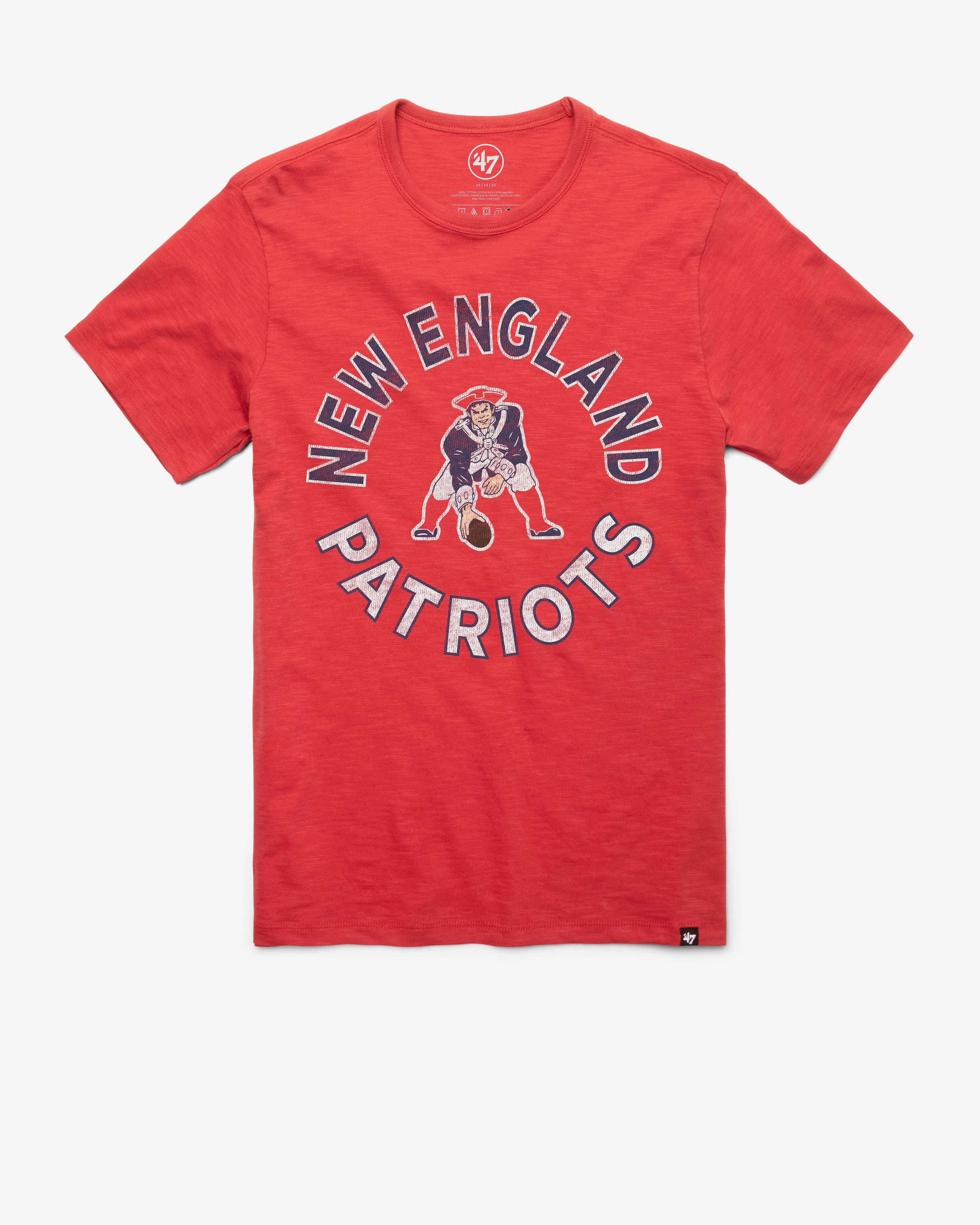 New England Patriots '47 Historic Rounded Scrum Tee