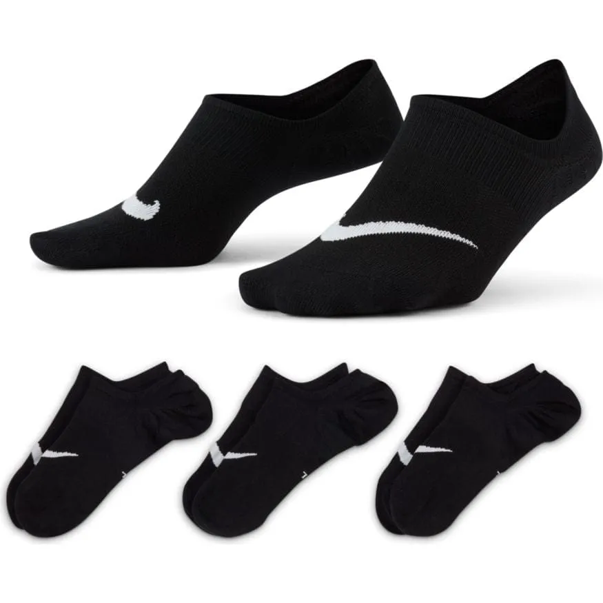 Cushioned Training No-Show Socks Set of 3