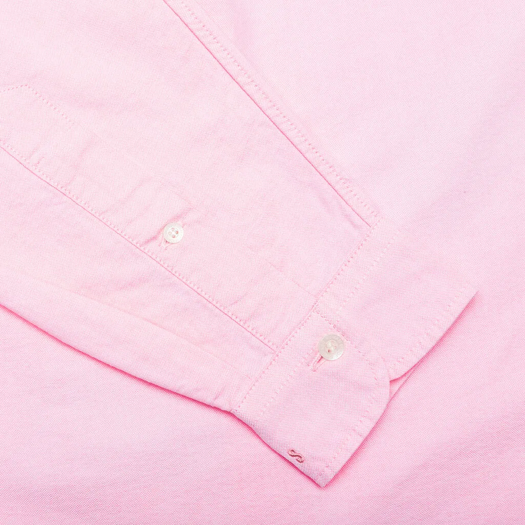 Pink Oxford Long Sleeve Shirt