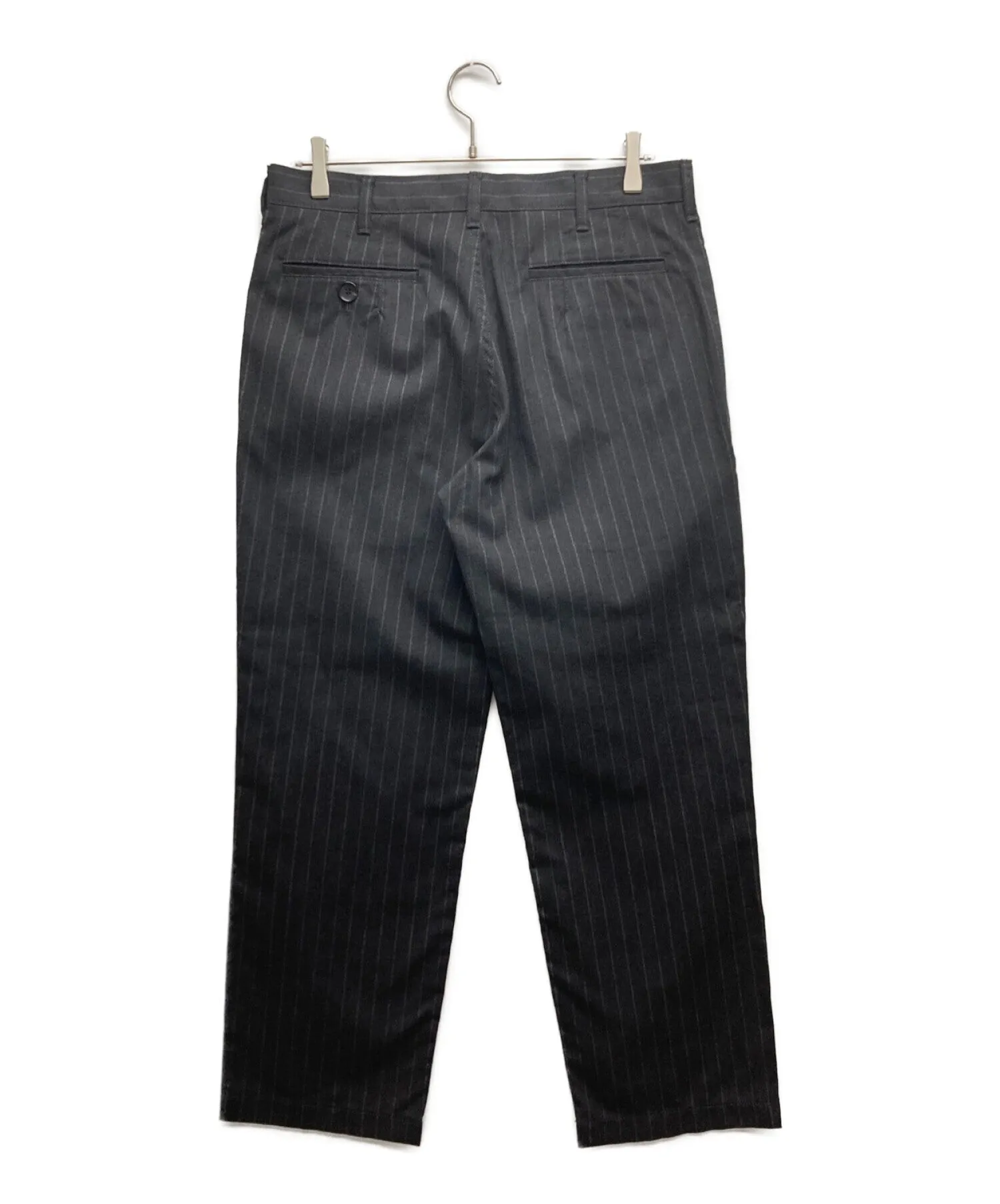 Pre-owned Comme des Garcons Homme Deux Striped Slacks DI-P038