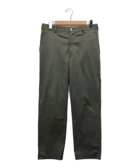 Pre-owned Comme des Garcons Homme Plus Nylon Gabardine Slacks PA-P012