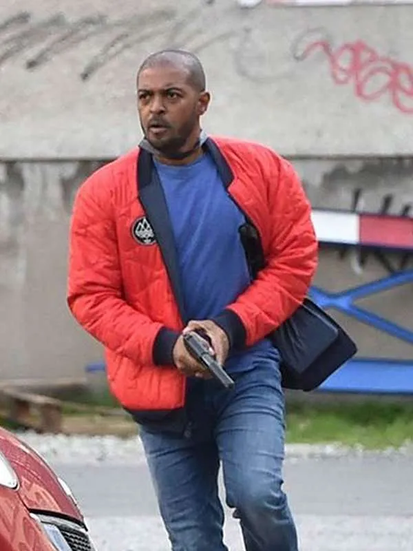 Bulletproof Noel Clarke Red Bomber Jacket