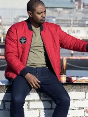 Bulletproof Noel Clarke Red Bomber Jacket