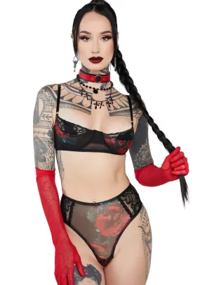 Romance Isn't Dead Lingerie Set