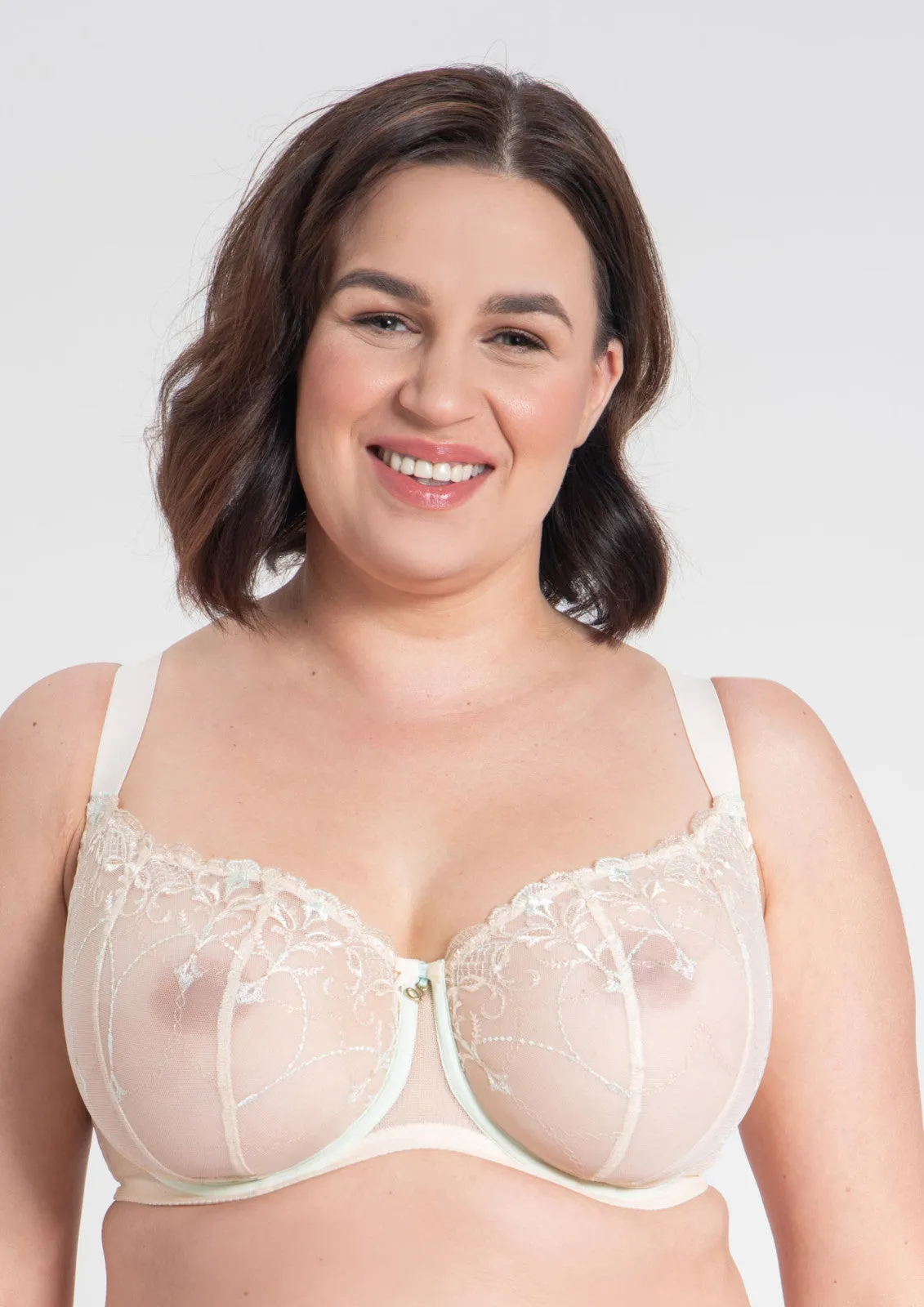 Biscuit Laura Soft Half Cup Bra by Samanta Lingerie