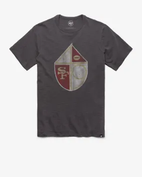 San Francisco 49ers Historic Grit 47 Scrum Tee