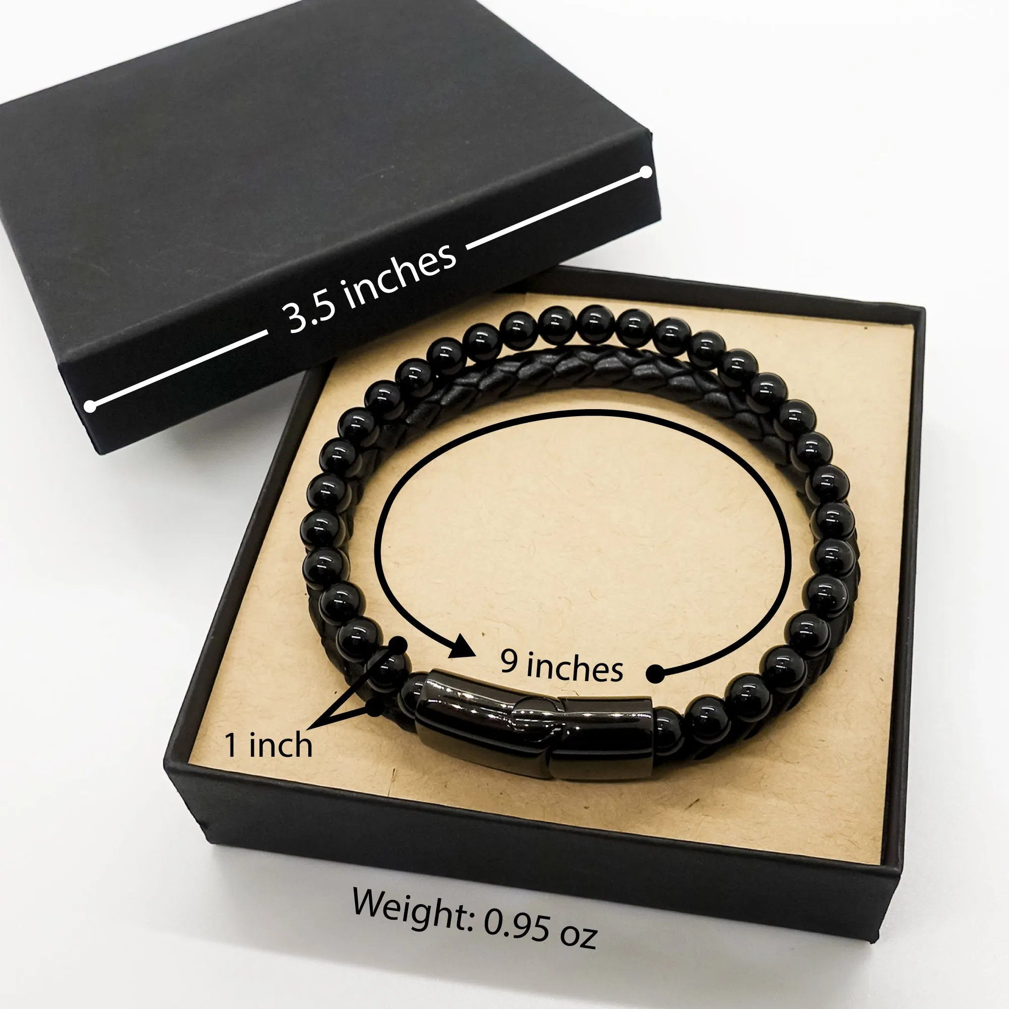 Sarcastic Stone Leather Bracelets for Barbers - Perfect Gift Idea