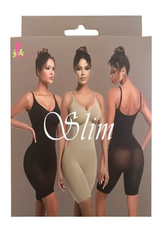 Mid Thigh Bodysuit by Slimline