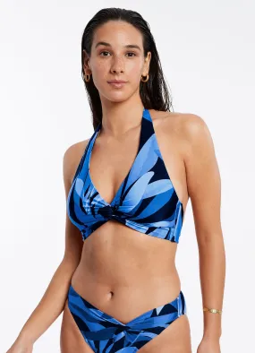 Blue Twist Front Top from Solari D-Dd