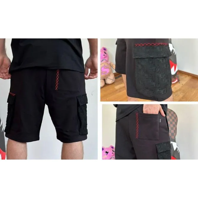 SP473 JACQUARD CARGO SHORTS by SPRAYGROUND