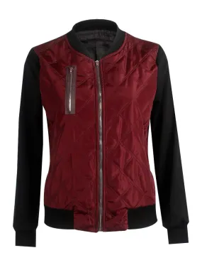 Bomber Electro Bart Maxima Satin Jacket