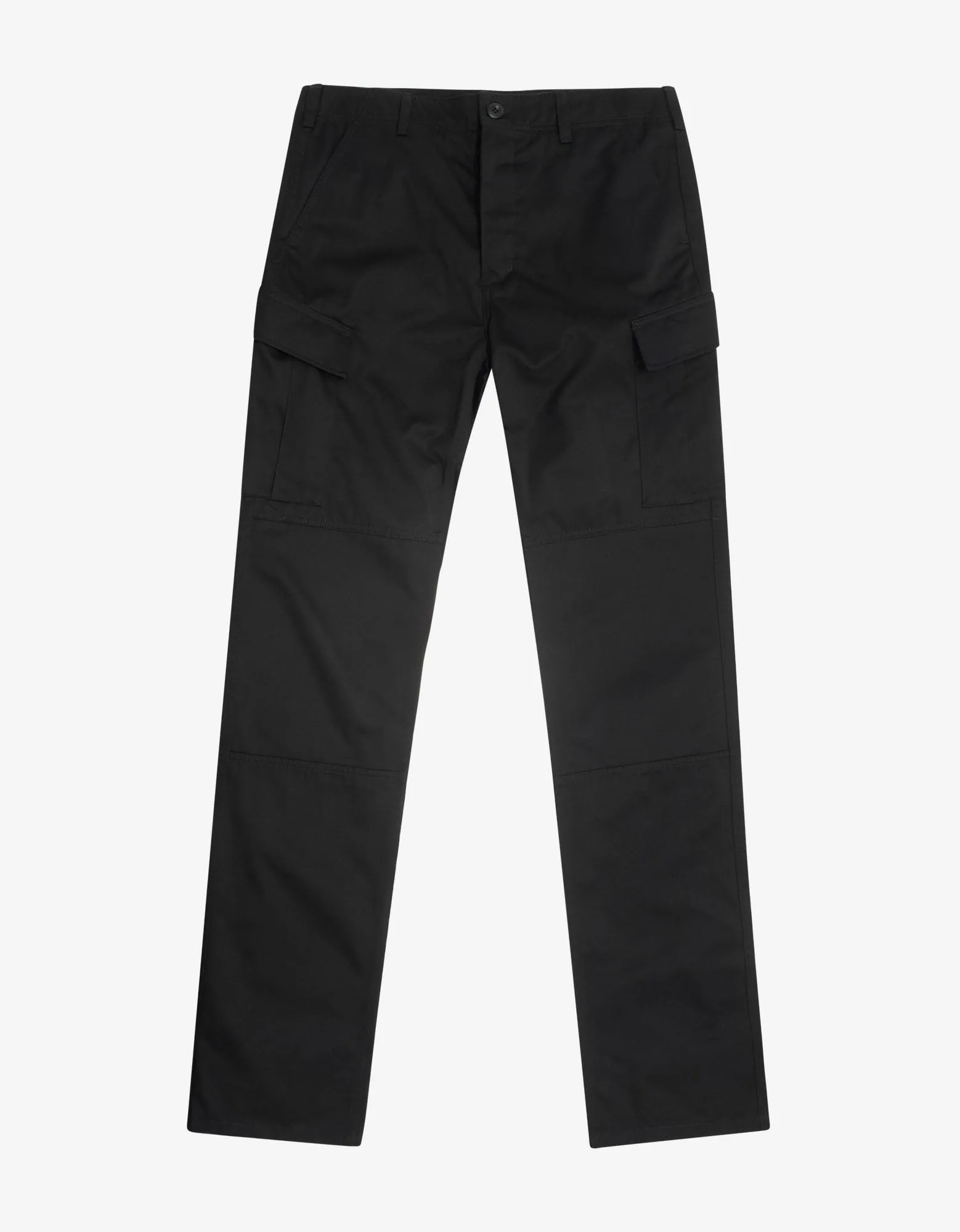 Classic Black Cargo Trousers