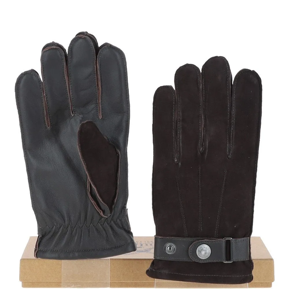 Supreme The North Face Black Suede Gloves