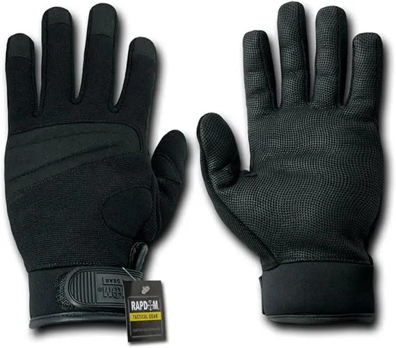 Digital Tactical Leather Gloves