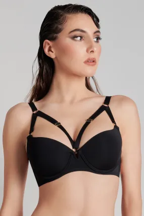 Black Push Up Bra