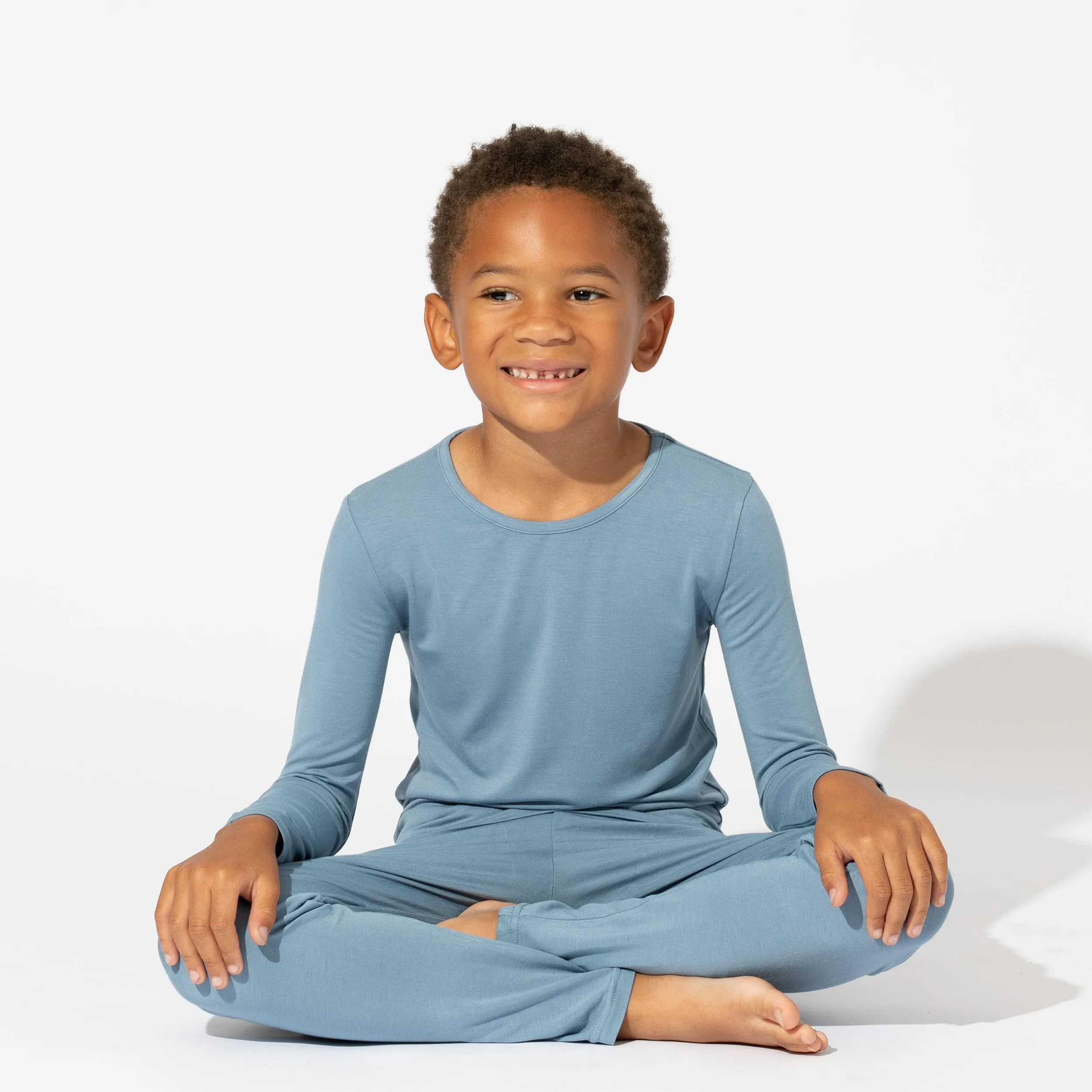 Teal Bamboo Kids Pajamas