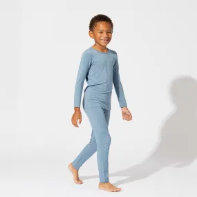 Teal Bamboo Kids Pajamas