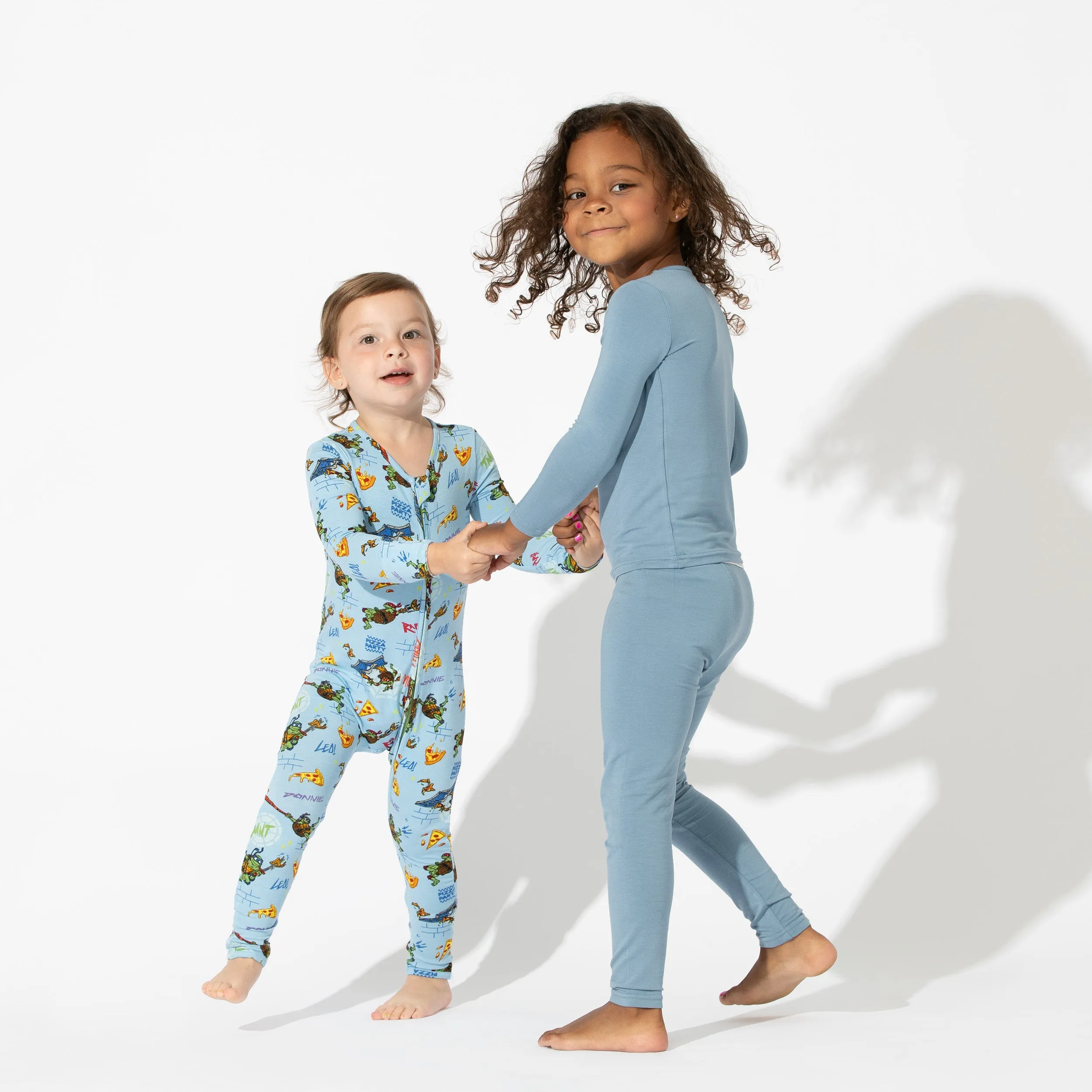 Teal Bamboo Kids Pajamas