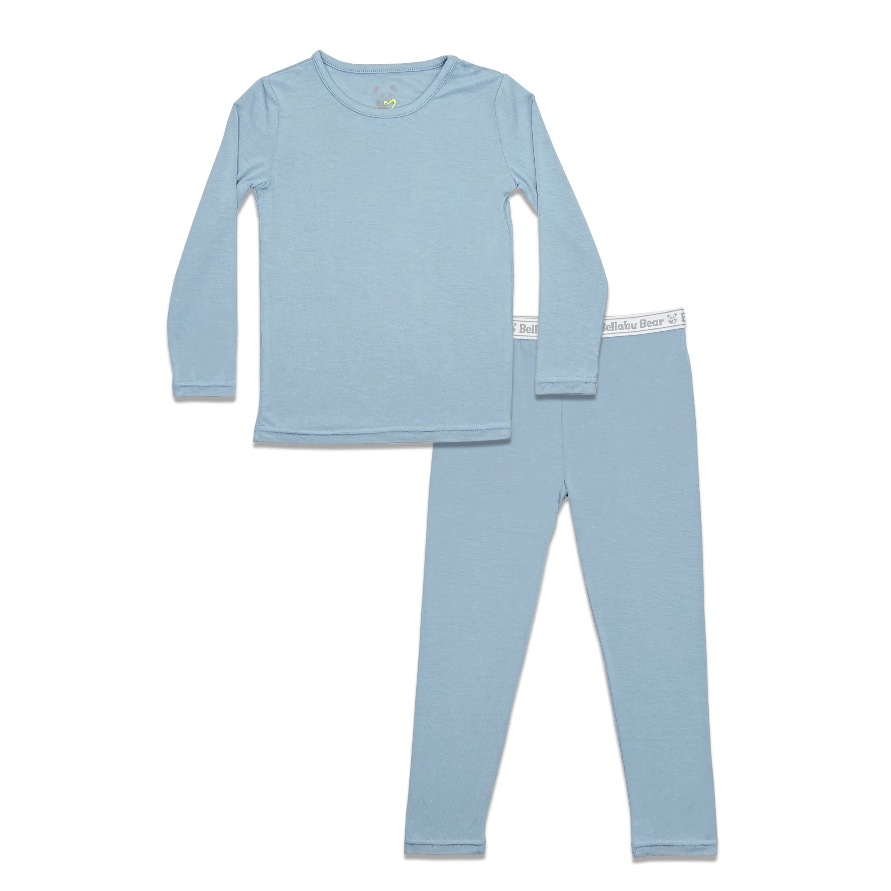 Teal Bamboo Kids Pajamas