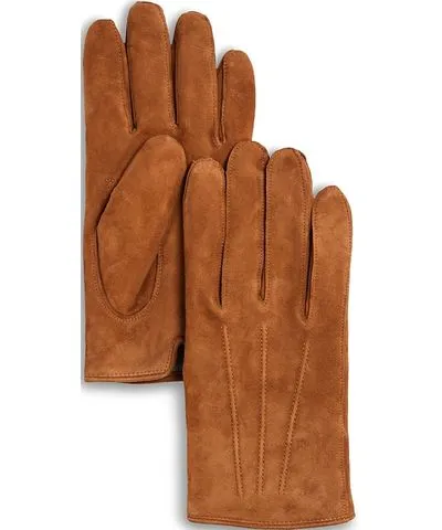 Men's Three-Cord Suede Gloves