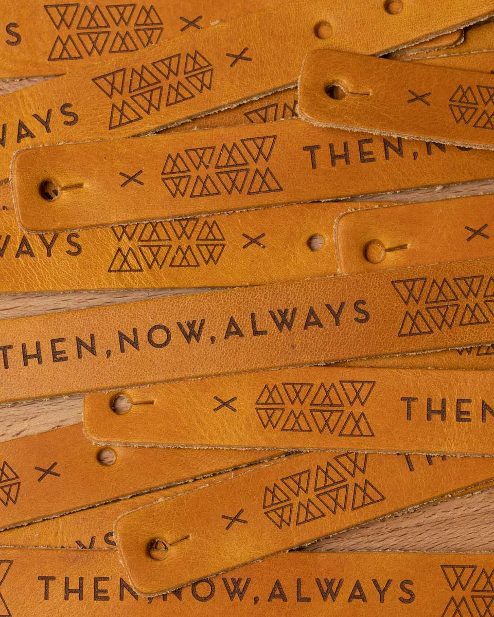 Then Now Always Leather Bracelet