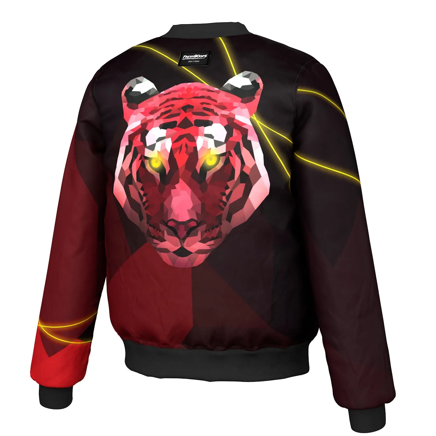 Tiger Symbol Bomber Jacket