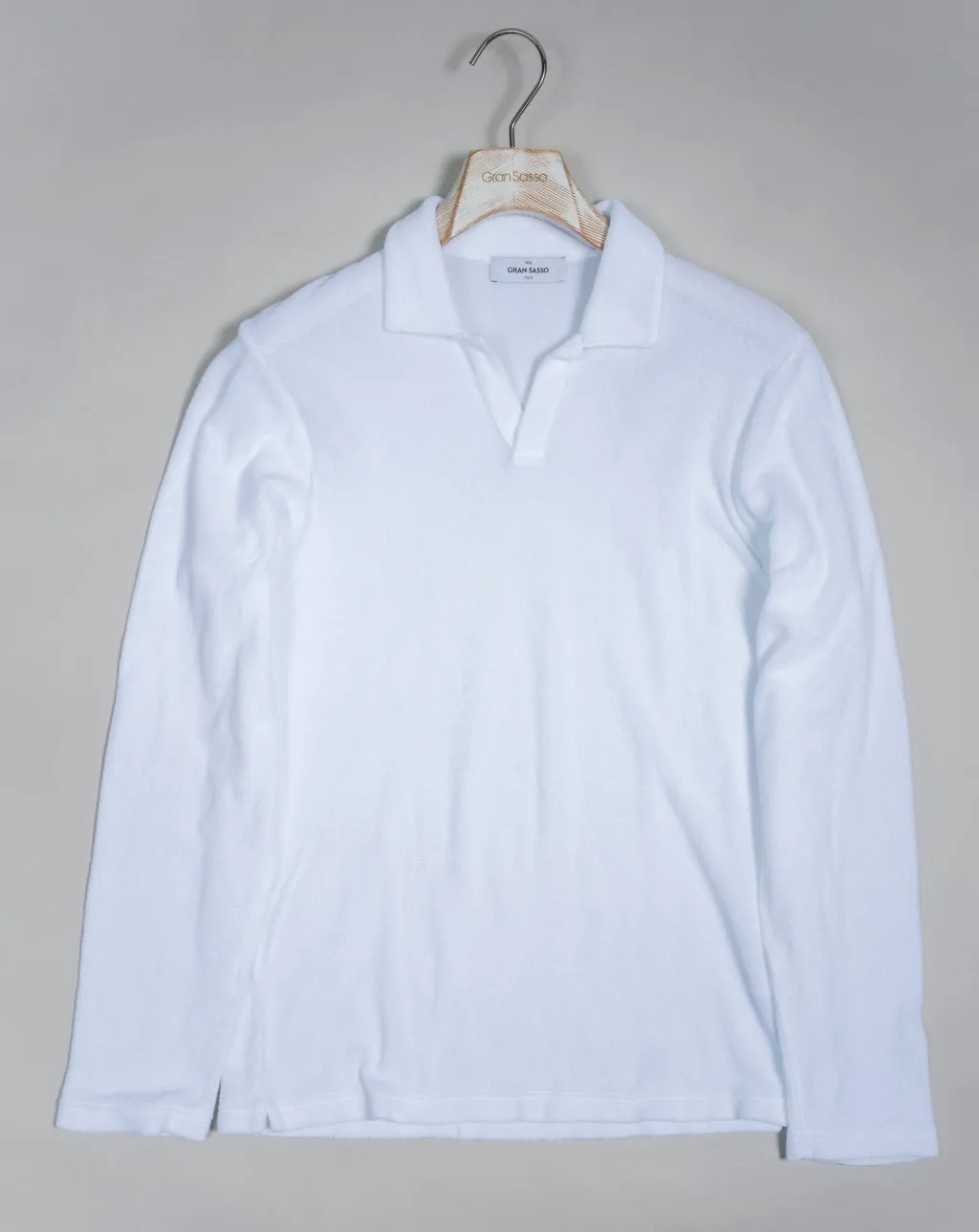 Toweling Capri Collar Shirt - Gran Sasso