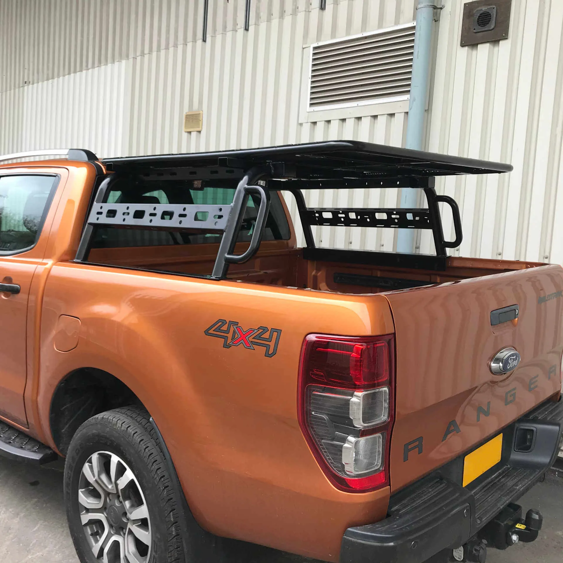 Toyota Hilux 2005-2016 Flat Rack Cargo Frame with Adjustable Load Bed