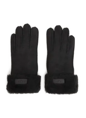 UGG Black Suede Gloves