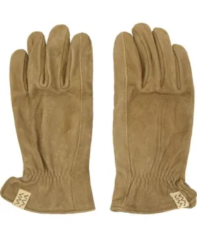 Visvim Beige Suede Gloves