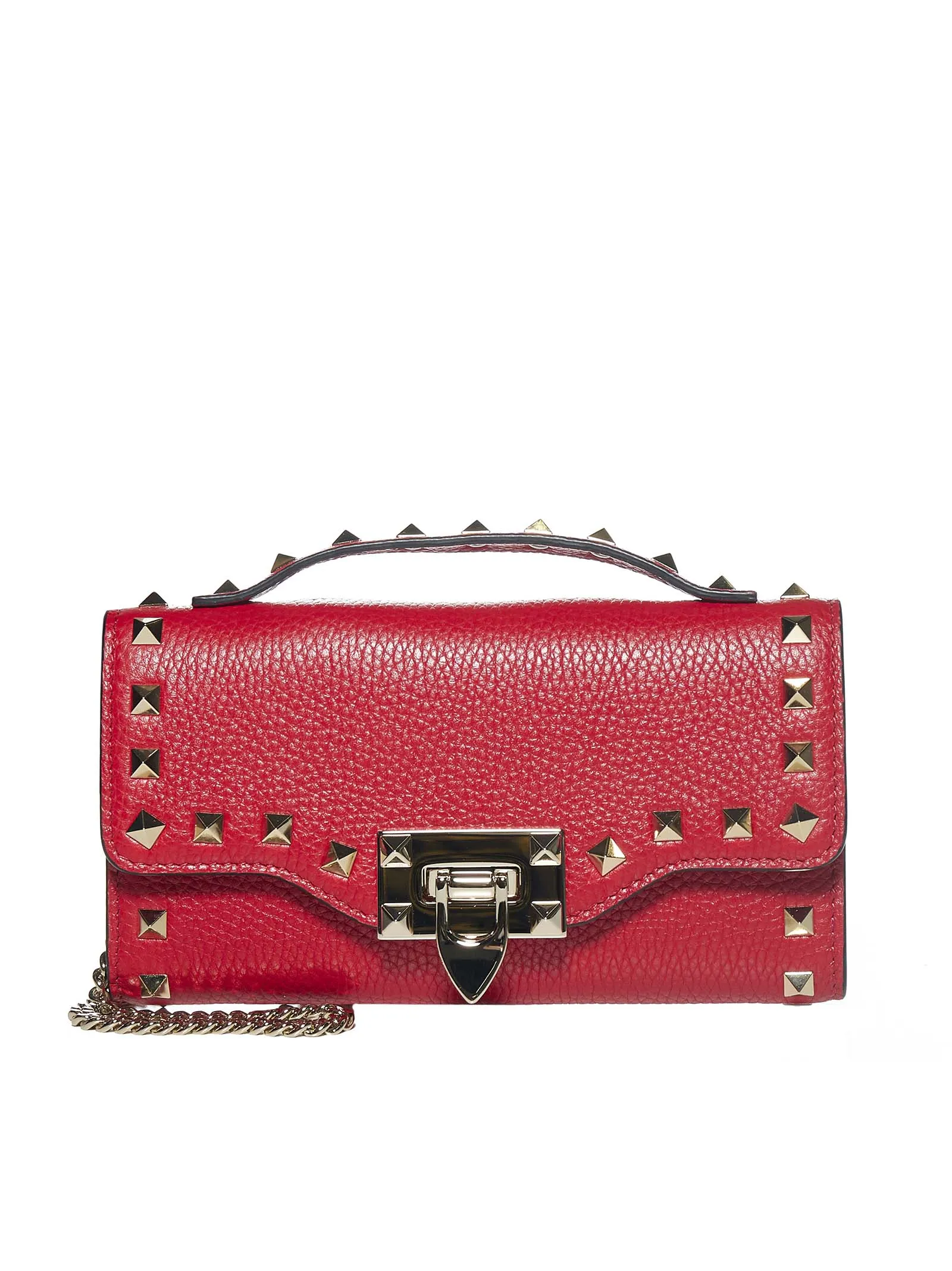 Rockstud Logo Detailed Wallet by Valentino Garavani