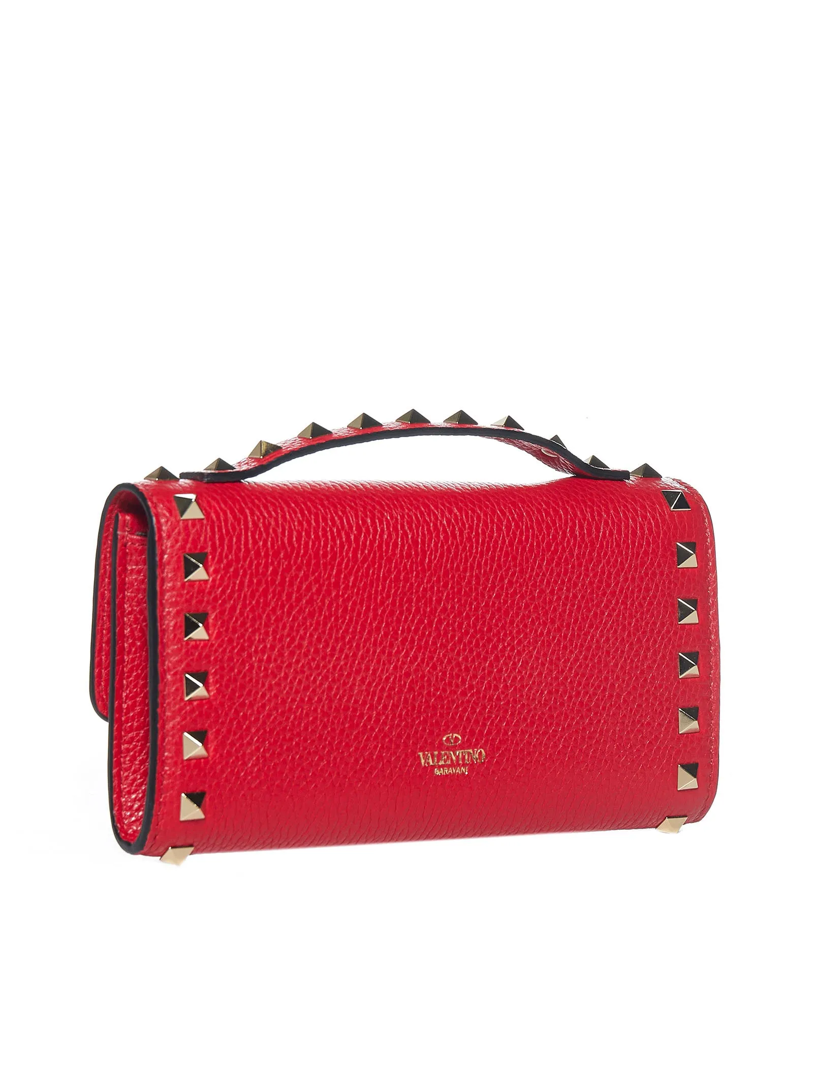 Rockstud Logo Detailed Wallet by Valentino Garavani